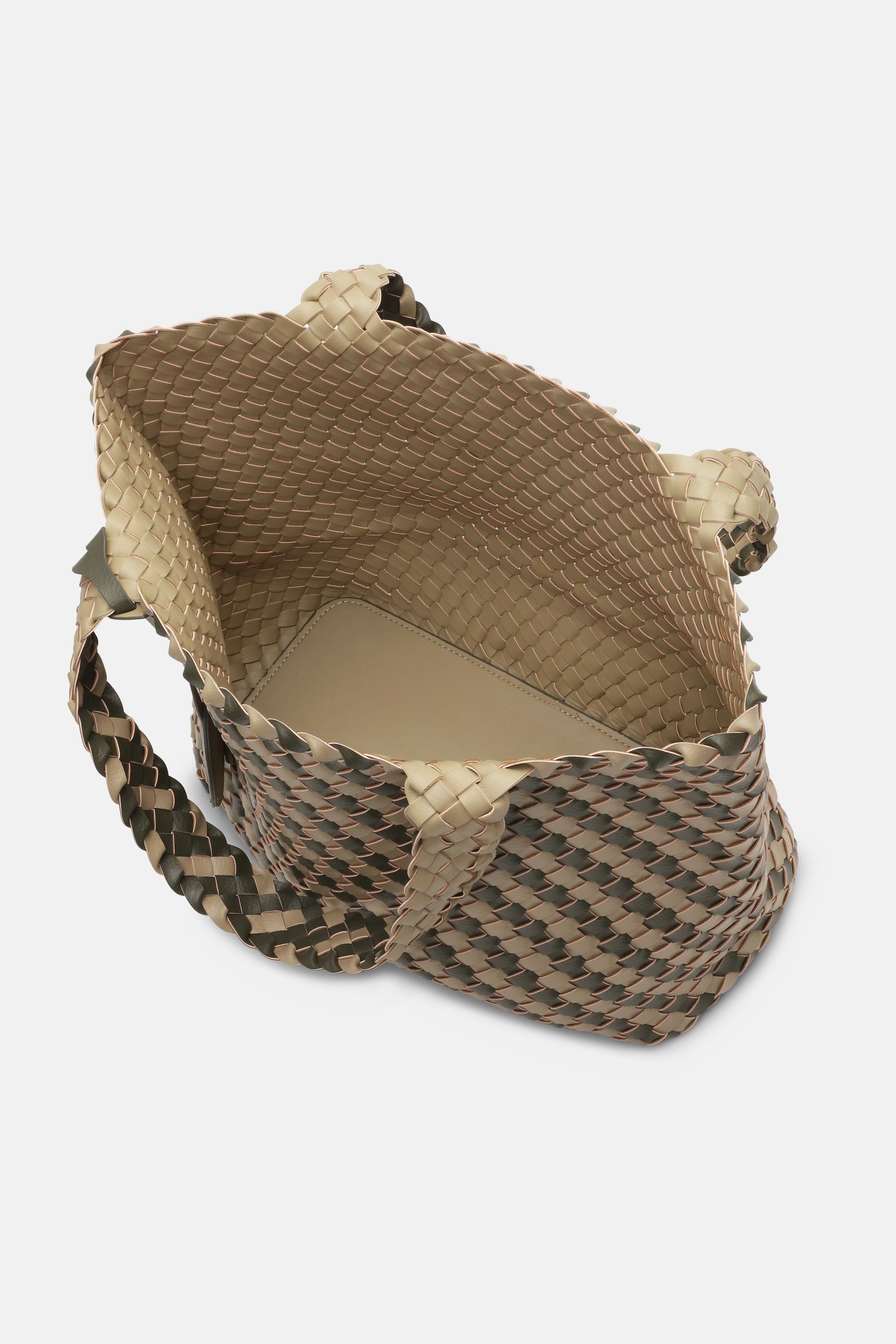 Tote Bag Flettet - Army Incense